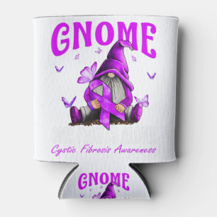 Gnome One Fights Alone Cystic Fibrosis Awareness Can Cooler
