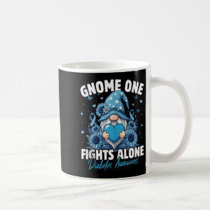 Gnome One Fights Alone Diabetes Awareness Tank Top Coffee Mug