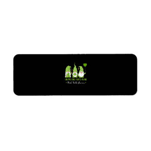 Gnome One Fights Alone Green Ribbon Mental Health