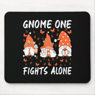 Gnome One Fights Alone Leukaemia Awareness Gnome P Mouse Pad