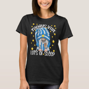 Gnome Pajama For Women And Girls Love Sleep Quote T-Shirt