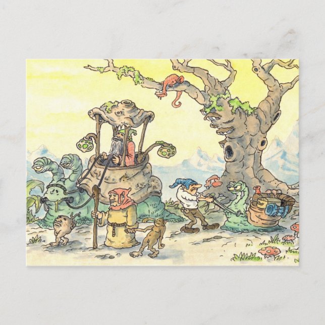 gnome parade postcard (Front)