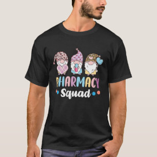 Gnome Pharmacist Pharmacy Squad Happy Easter Day P T-Shirt