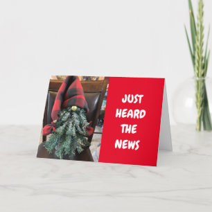 GNOME SAYS **HAPPY 50th BIRTHDAY** Card