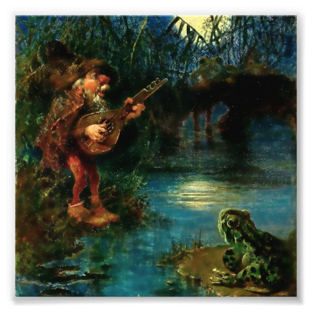 “Gnome Serenade” by Heinrich Schlitt Photo Print (Front)
