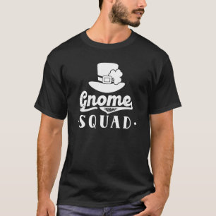 Gnome Squad St Patricks Day Team Irish Ireland Gre T-Shirt