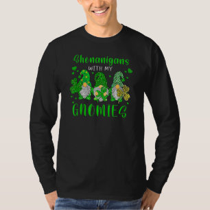 Gnome St Patrick S Day Shenanigans With My Gnomies T-Shirt