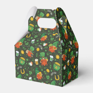 Gnome St. Patrick’s Day Wrapping Paper Favor Box