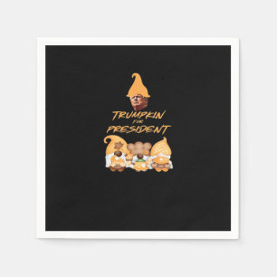 Gnome Sweet Gnome Vote Trumpkin Classic Napkin