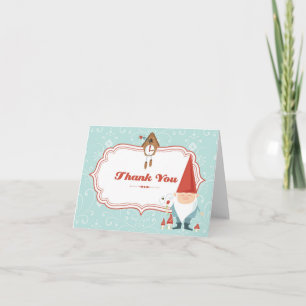 Gnome Thank You Card