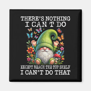 Gnome There's Nothing I Can't Do Except Reach The  Magnet