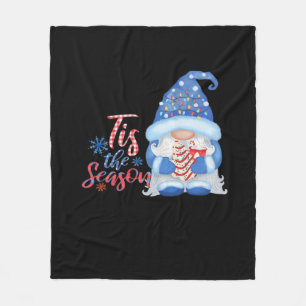 Gnome Tis The Season Fleece Blanket