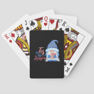 Gnome Tis The Season  Playing Cards