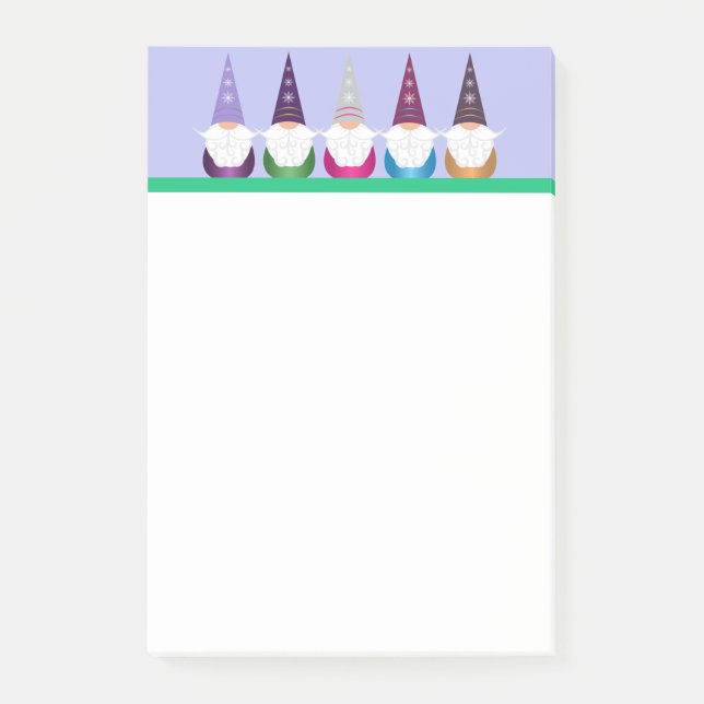 Gnome Toss Post-it Notes (Front)