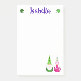 Gnome Toss St. Patrick's Day Post-it Notes