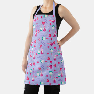 Gnome Toss Valentine's Day Apron