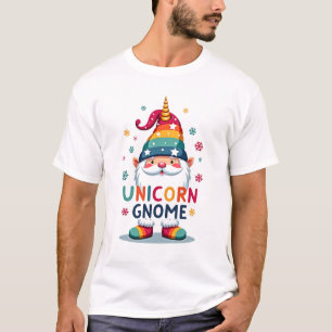 Gnome Unicorn Shirt Family Matching Group Christma