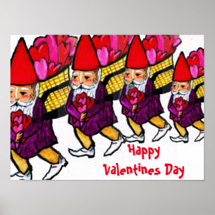 GNOME VALENTINE MARCH poster