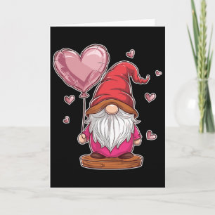 Gnome Valentine´s Day Love Heart Kids Card