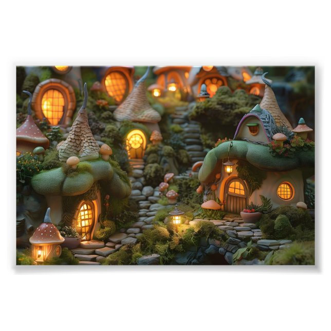 Gnome village photo print (Front)