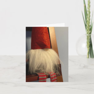 Gnome Winter Solstice Greeting Card