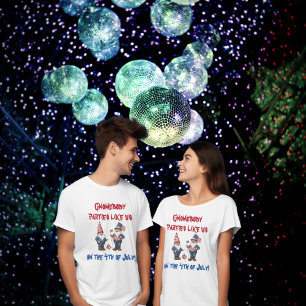 Gnomebody Parties Comme Nous Tshirt