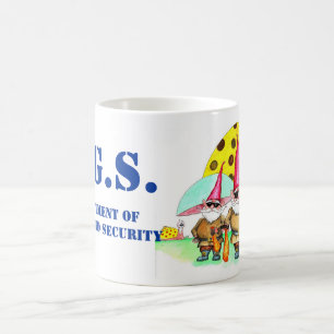GNOMELAND SECURITY COFFEE MUG
