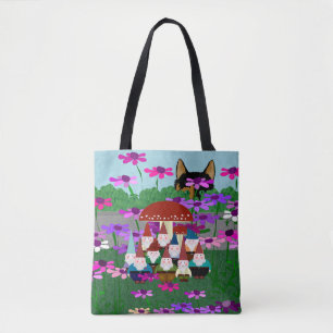 Gnomes Allover Tote