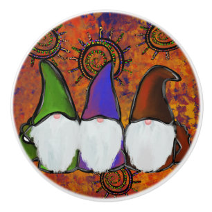  GNOMES               CERAMIC KNOB
