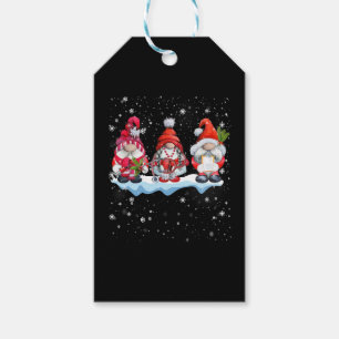 Gnomes Christmas Nurse Phlebotomy Gift Tags