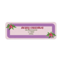 Gnomes Christmas Return Address Labels