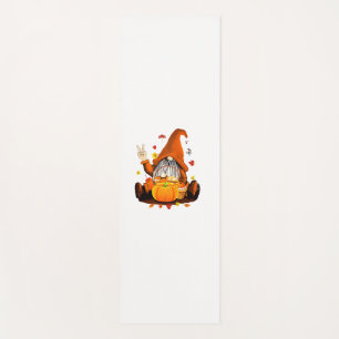 Gnomes Fall Autumn Cute Halloween Thanksgiving Lon Yoga Mat