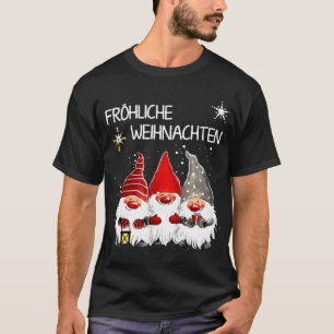 Gnomes Frohliche Weihnachten Funny Christmas T-Shirt
