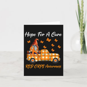 Gnomes Hope For A Cure Rsd Crps Awareness Gifts Card