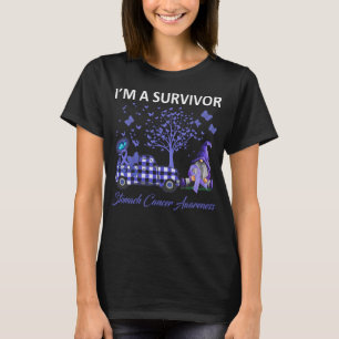Gnomes I’m a Survivor Stomach Cancer Awareness T-Shirt