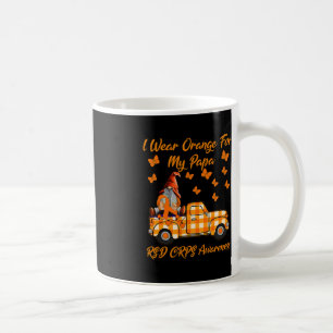 Gnomes I Wear Orange For My Papa RSD CRPS Awarenes Coffee Mug