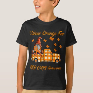 Gnomes I Wear Orange For RSD CRPS Awareness T-Shirt