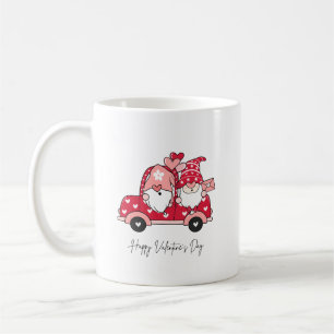 Gnomes in Love Valentine's Day Design Coffee Mug