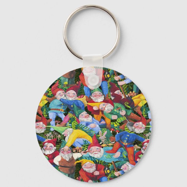 Gnomes Keychain (Front)