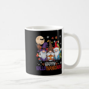 Gnomes Lover Halloween Merry Christmas Happy Hallo Coffee Mug