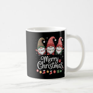 Gnomes Merry Christmas Light Family Cute Gnome Xma Coffee Mug