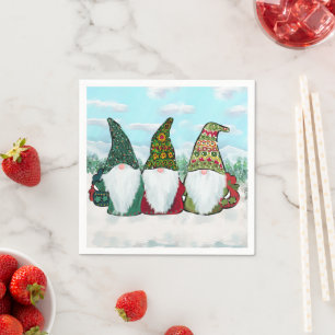 GNOMES NAPKIN