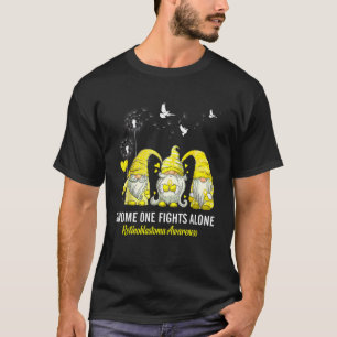 Gnomes One Fights Alone Retinoblastoma Awareness T-Shirt