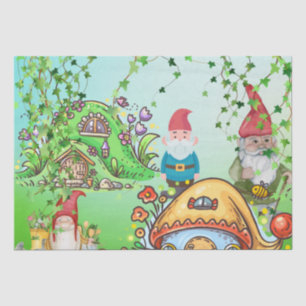Gnome's Party Tissue Paper