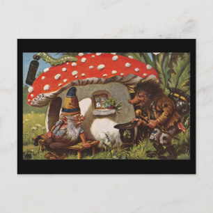 Gnomes Postcard