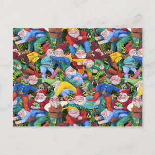 Gnomes Postcard