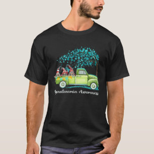 Gnomes Riding Truck Dysautonomia Awareness T-Shirt