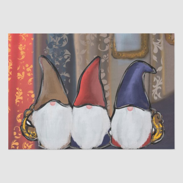  GNOMES          TISSUE PAPER (Front)