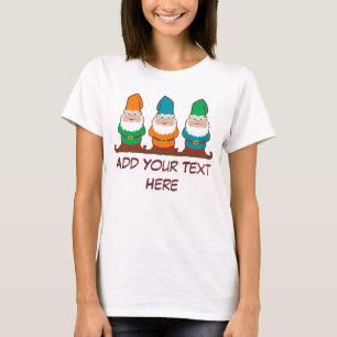 Gnomes To Personalize T-Shirt