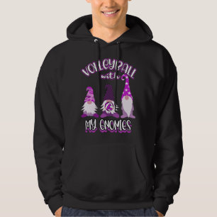Gnomes Volleyball Player Practice Hoodie